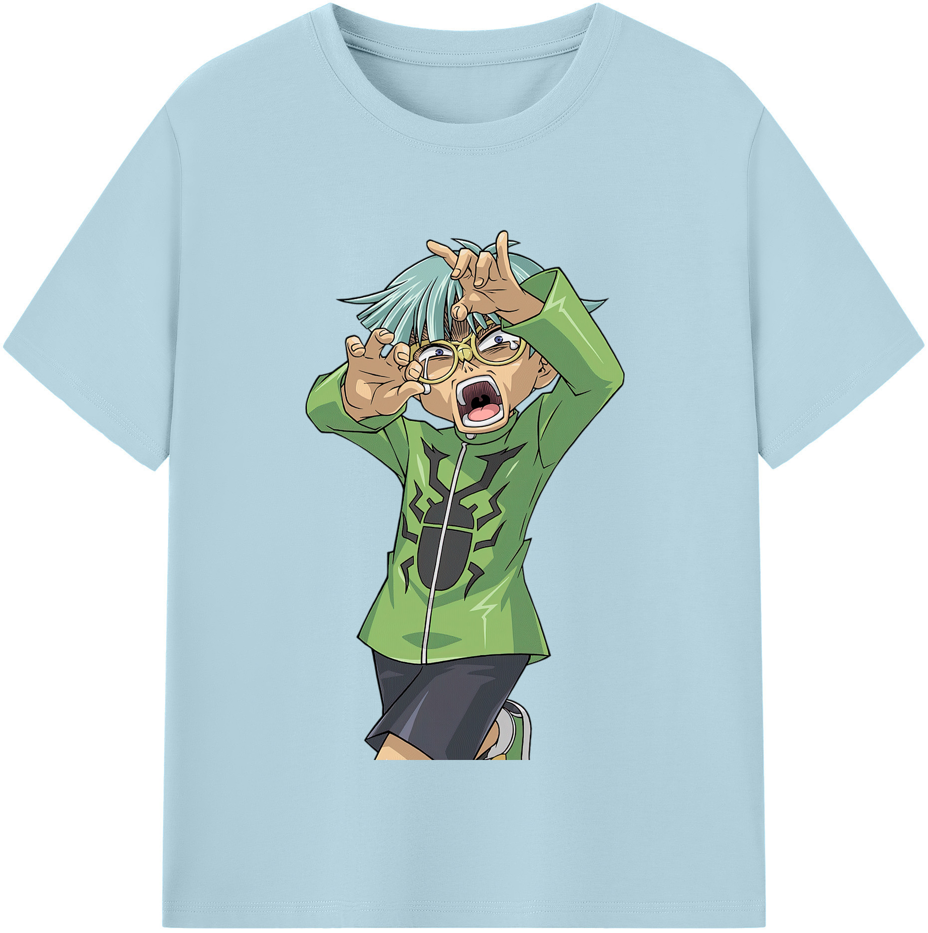 （画像用） 遊☆戯☆王 Yu-Gi-Oh! 綿100％半袖Tシャツ（フロントプリント）